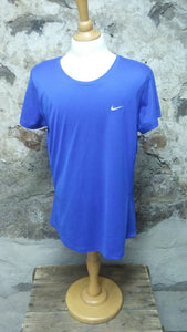 T-shirt bleu Nike M