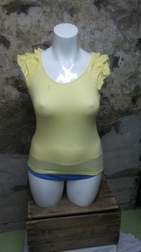 T-Shirt jaune Esprit L