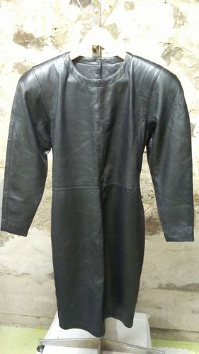 Robe en cuir Adrienne Vittadini S