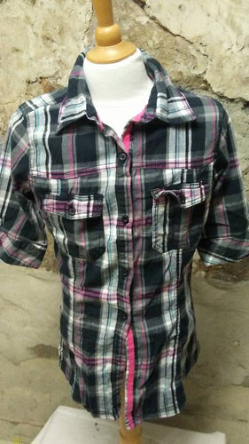Chemise à carreaux Oxygen S