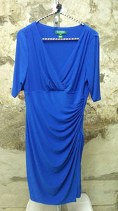 Robe bleue Ralph Lauren gr10