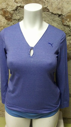 Chandail bleu et blanc Puma XL