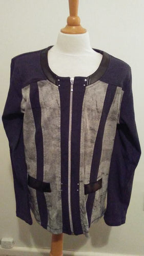 Chandail gris et noir Les Collections Mat M