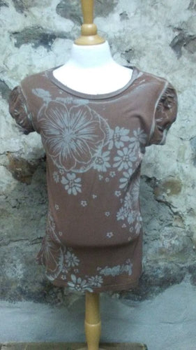 Chandail brun m/c Billabong S