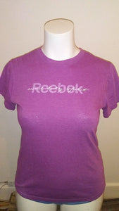 T-Shirt mauve Reebok XL