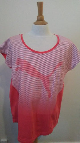T-Shirt rose Puma S