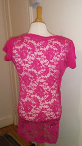 T-Shirt rose Parasuco S