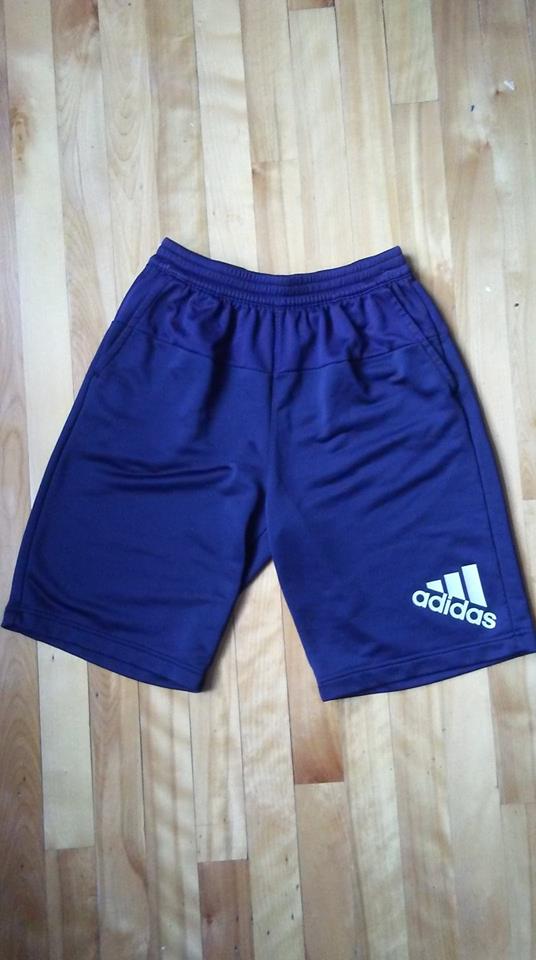 Short bleu foncé Adidas L