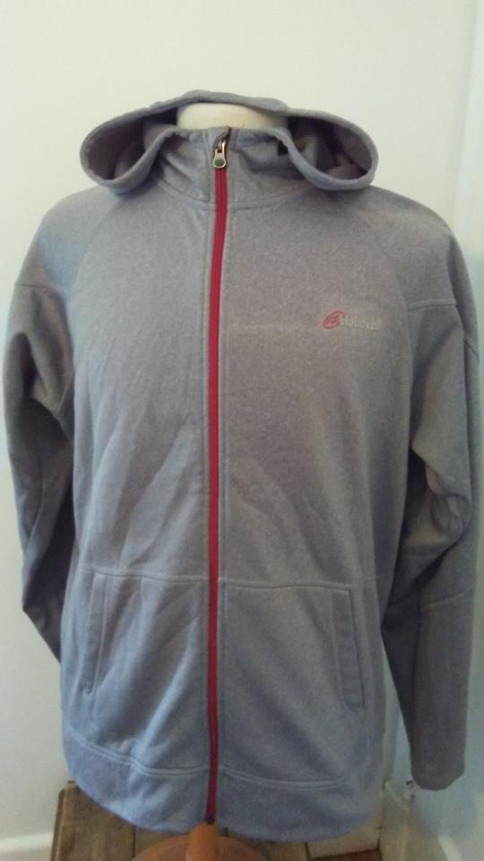 Hoodie gris sale