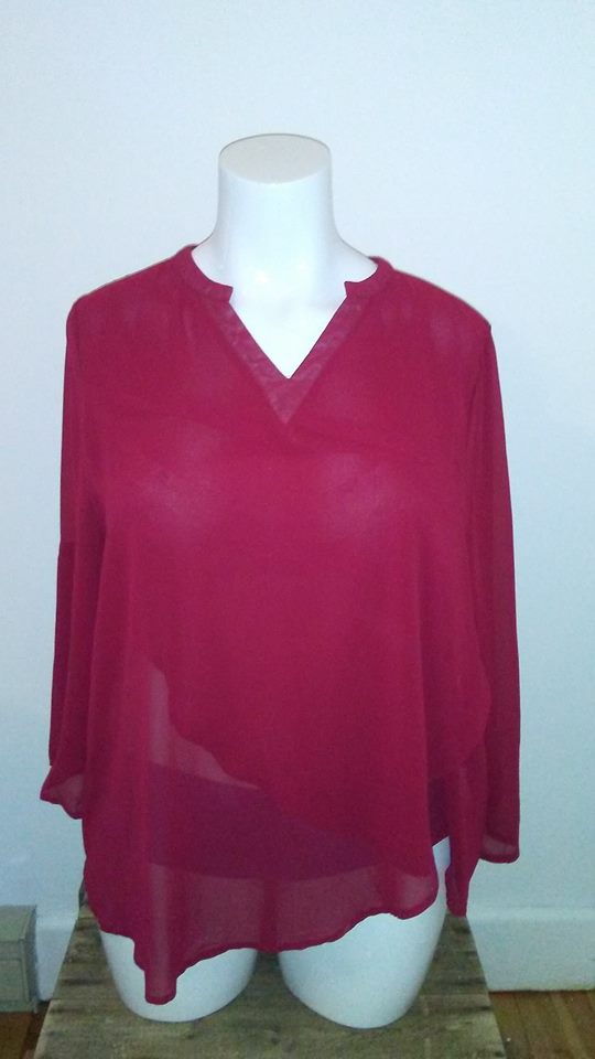 Chandail rouge Smys 4XL