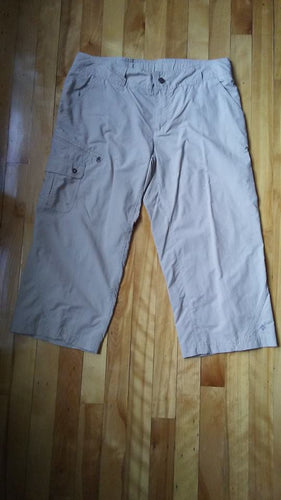 Pantalon 3/4 (capri) beige Columbia gr10