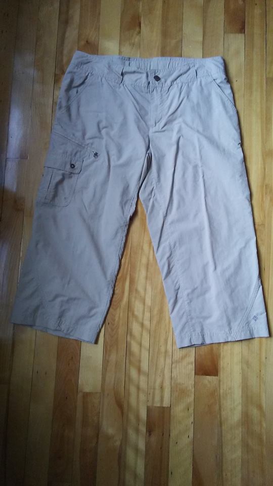 Pantalon 3/4 (capri) beige Columbia gr10
